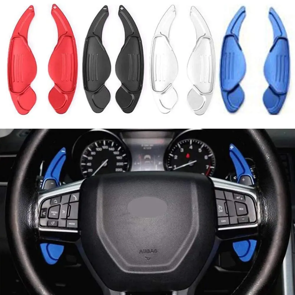 Car Steering Wheel Paddle Extend Direct Shift Gear Paddle Extension For Land Range Rover Evoque Discovery Sport Jaguar XF XE