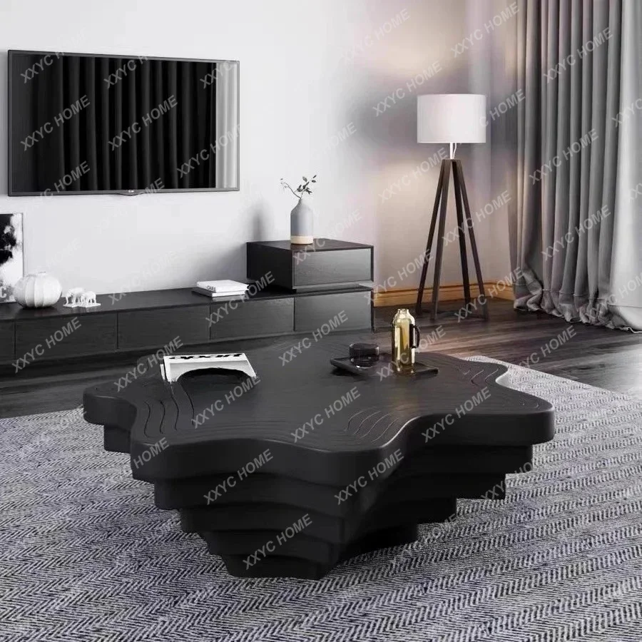 LLreative paint coffee table simple modern special-shaped irregular coffee table
