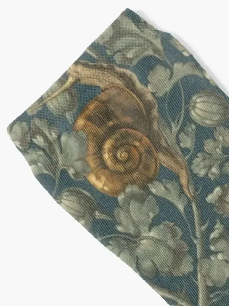 Art Nouveau Snails Socks aesthetic new year Ladies Socks Men's