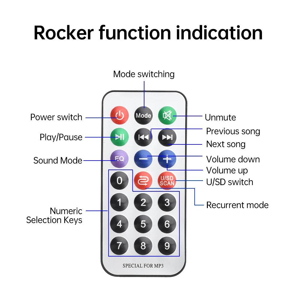 FM Radio DIY Loose Parts Kits BT5.0 Speaker Diy Electronics Kits with Rhythm Light Support USB SD AUX Input Speaker Welding