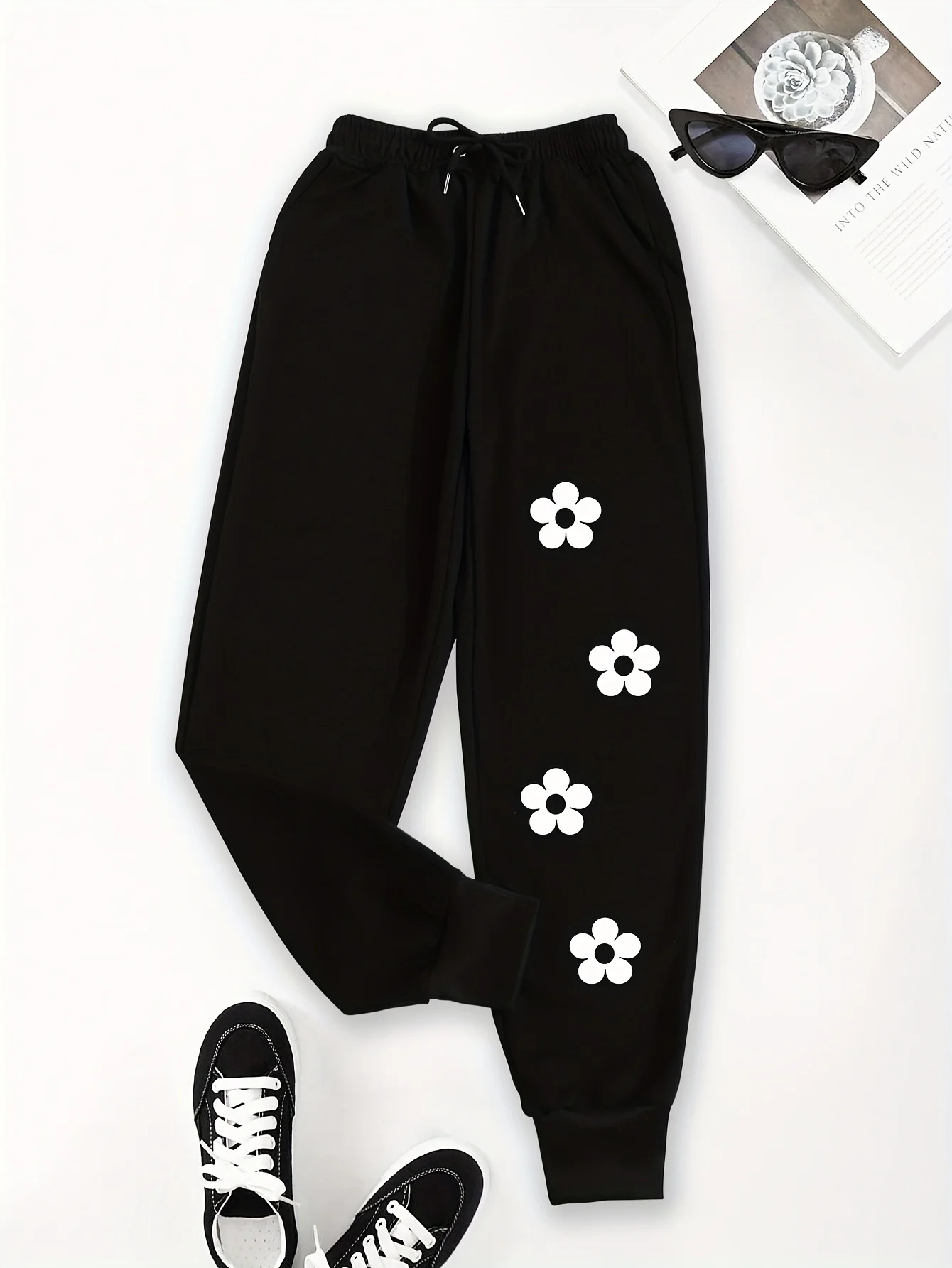 

Женские спортивные штаны The Four Seasons, новые спортивные штаны высокого качества, модные повседневные спортивные штаны, спортивная уличная одежда в стиле Харадзюку y2k