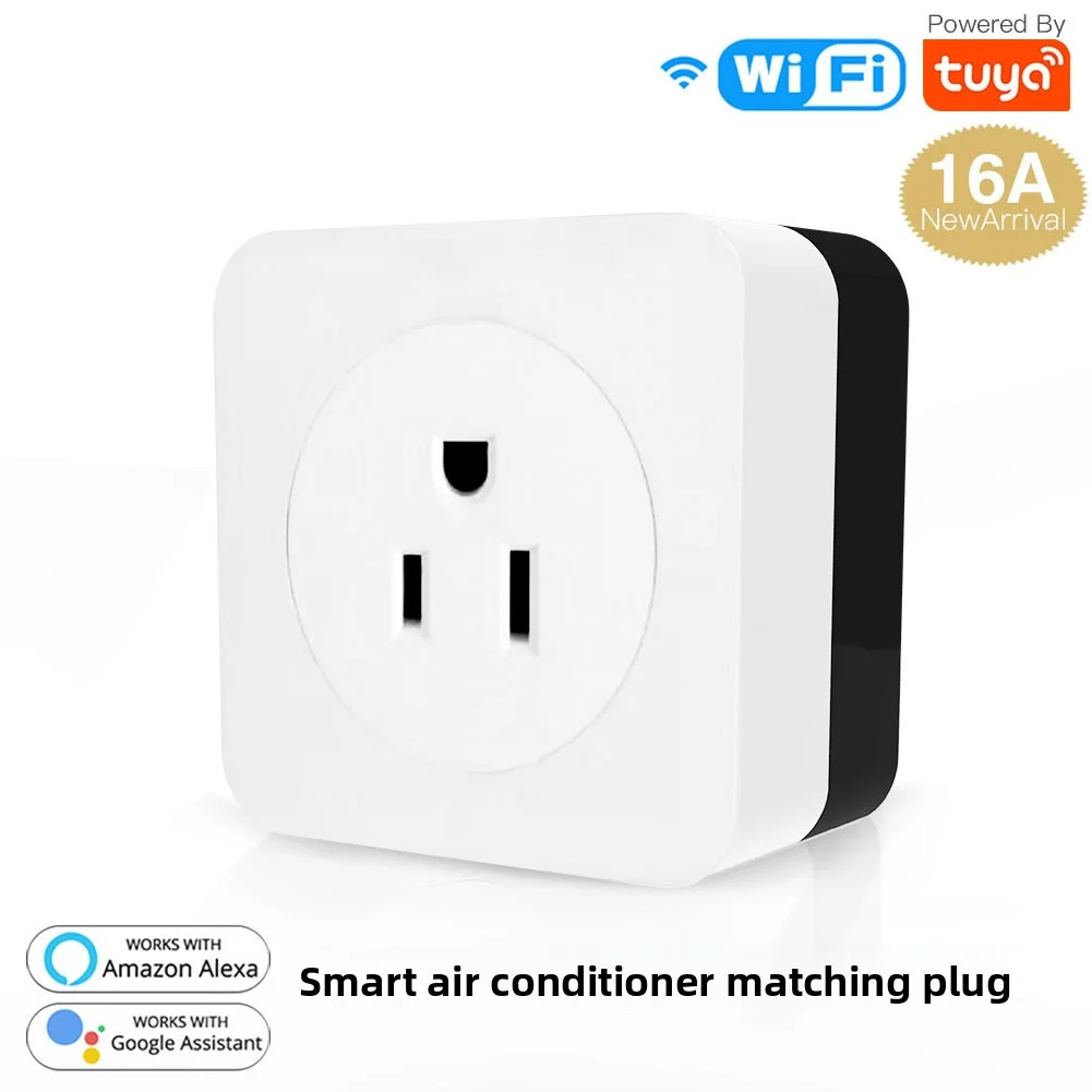 

Tuya Smart Home Wifi Smart Air Conditioning Socket APP Remote Control Timer Function Voice Control smart Air Conditioning Socket
