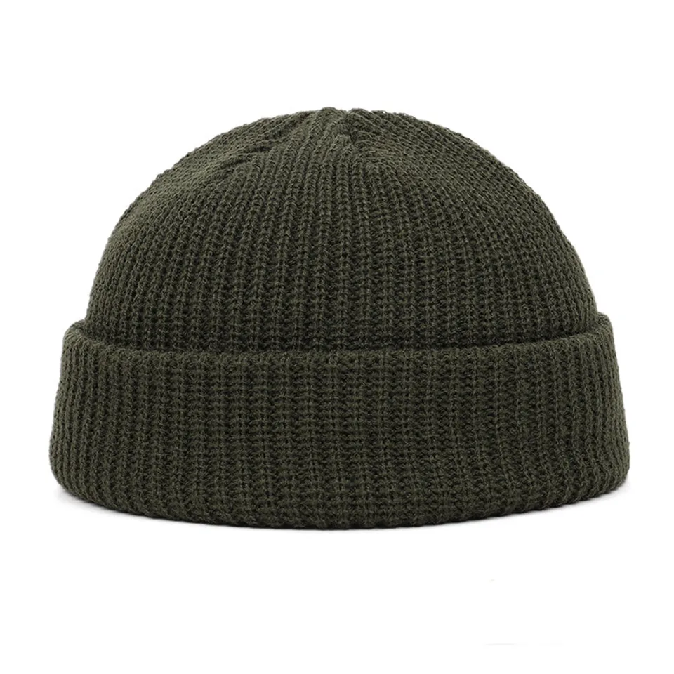 Skullies & Beanies Winter Warm Short Thread Casual Knitted Hat Comfortable Headwear for Adult Men Women, image 9