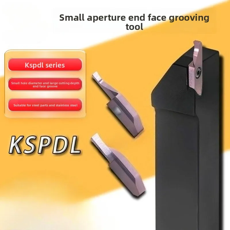 

SPDL200DM Small Bore Face Grooving Tool Deep Groove Face Turning Large Depth Reverse Face Insert