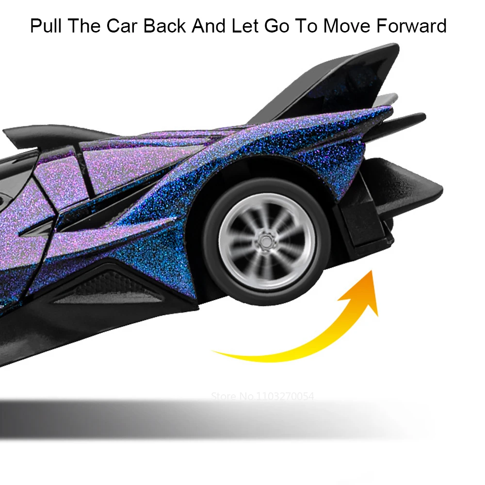 1:36 Apollo EVO Rolls-Royce Cullinan aleación Diecast coche deportivo juguetes modelo sonido luz tirar hacia atrás puertas coches abiertos recoger adorno