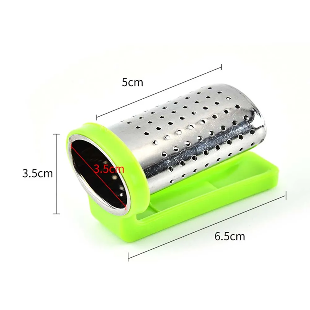 

5pcs Stainless Steel Handle Strainer With Handle Fine Tea Filter Mesh Kitchen Bar Accessories Tea Filter Infuser