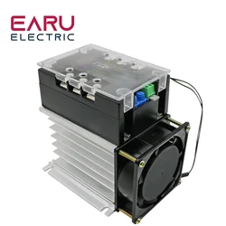380V Motor Soft Start Module Controller Starter Stop Heat Sink Three-phase Motor Slow Start 1kw 2kw 4kw 6kw 8kw 10kw 15kw 20kw
