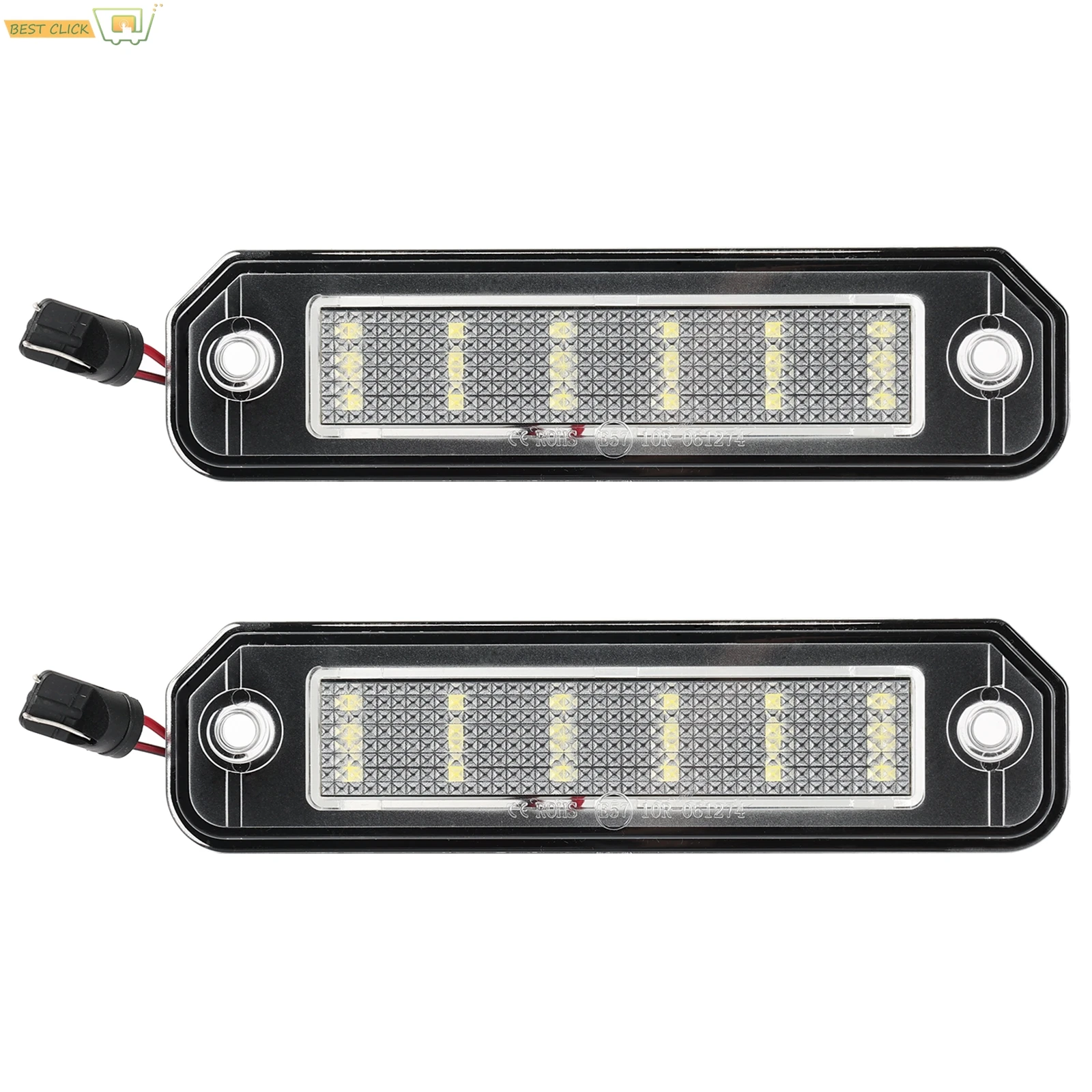 

Waterproof 6000K License Plate Lamp 34100S04A01 For Honda Civic Hatchback Coupe EJ EK EG CR-X 1991-2000