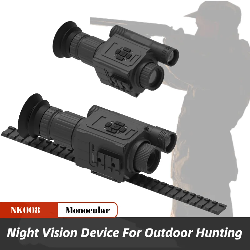 

NK008 Monocular Telescope - 5-20 High-Power Zoom, 1080P HD Clear Vision, Low-Light Capability for Bird Watching, Hunting