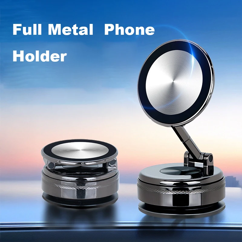 

Новинка 2025, цельнометаллический вакуумный магнитный кронштейн, нано-капельная вакуумная присоска, автомобильный телефон, магнитный кронштейн, аксессуары для телефонов