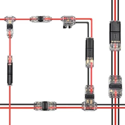 Cable Terminal Electric Wire Connector Clamp Block Quick Splice Scotch Lock Crimp for LED Car Wiring Joint Kit Tool Accessories