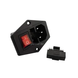 IEC Power Socket with Fuse Holder AC 250V 10A