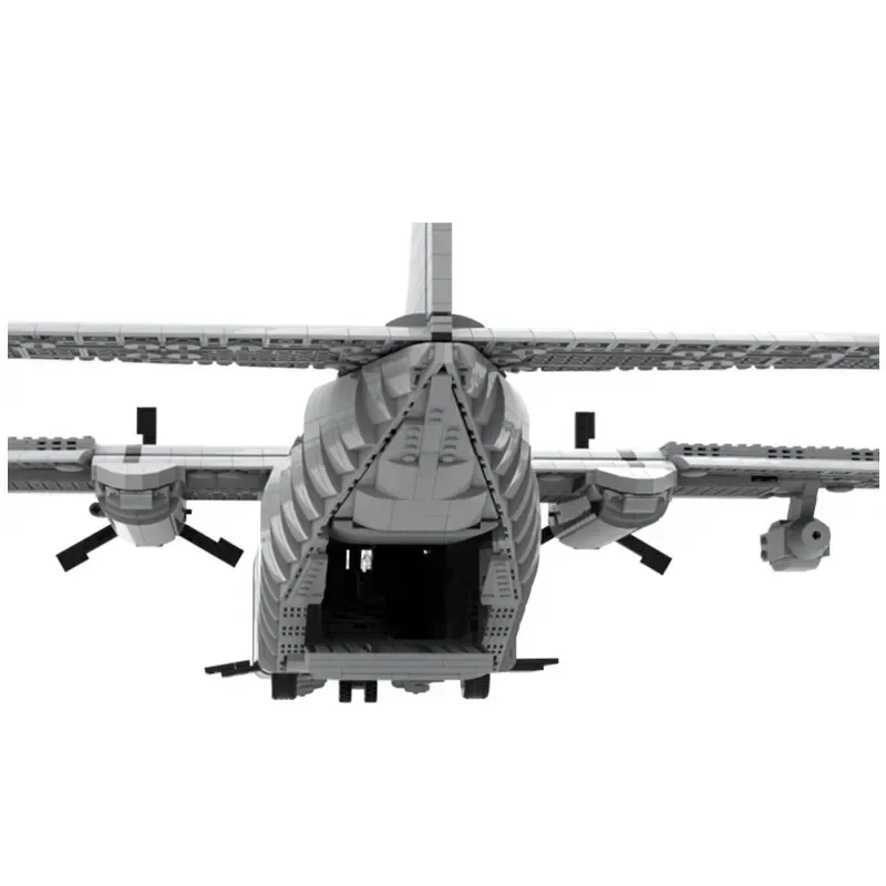 MOC-164364 Air Fighter Fairchild C-123K / 1:35 Schaal Assemblage Stiksels Bouwsteen Model 5112 Onderdelen Kids Verjaardag Speelgoed Cadeau