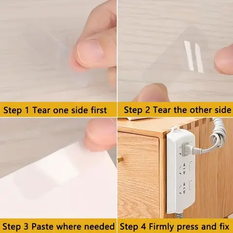 60 bitar dubbelhäftande tejp, avtagbart självhäftande för hantverk 6 best sales Scotch dubbelsidig - №1