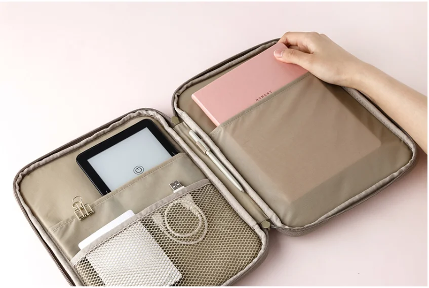 

-Inch iPad Storage Bag Tablet Case Keyboard ible pro 3.3-Inch Cuter Inner Bag Multi-Use Design Simple Sle