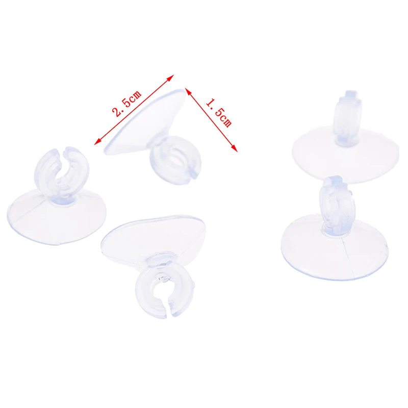 5/10PCS Silicone Aquarium Sucker Suction Cup Holder Sucker For Fish Tank Pump Airline Tube Aquatic Pet Supplies