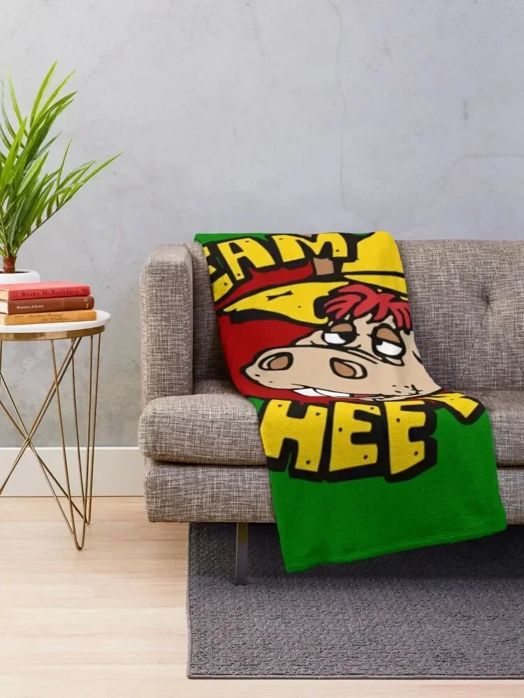 Team Hee Haw Throw Blanket Soft Big Furry Retros Blankets