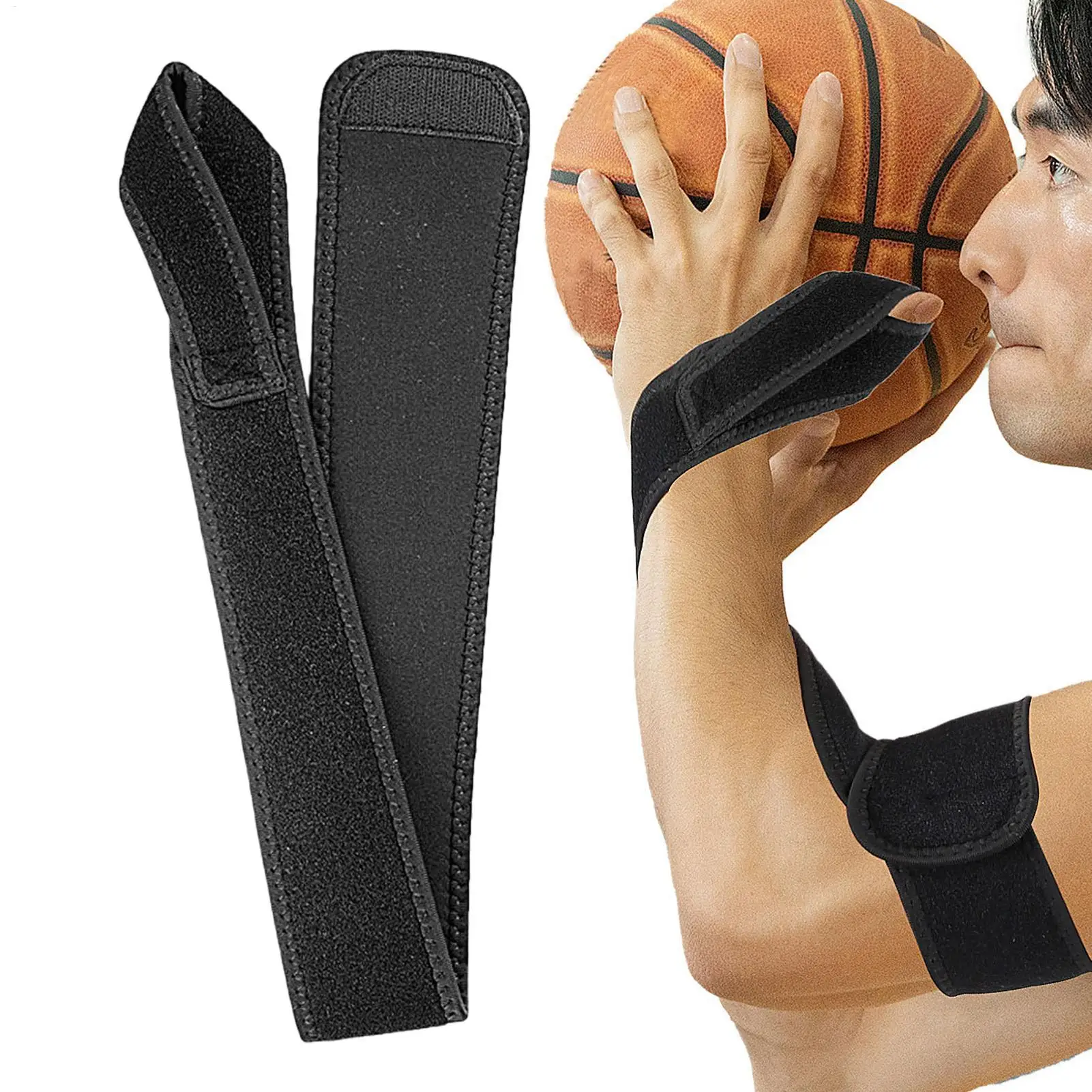 

Basketball Trainer Belt Shot Postures Correction Belt For Basketball Elastic Ball Sports Shooter Training Straps For Youth Men