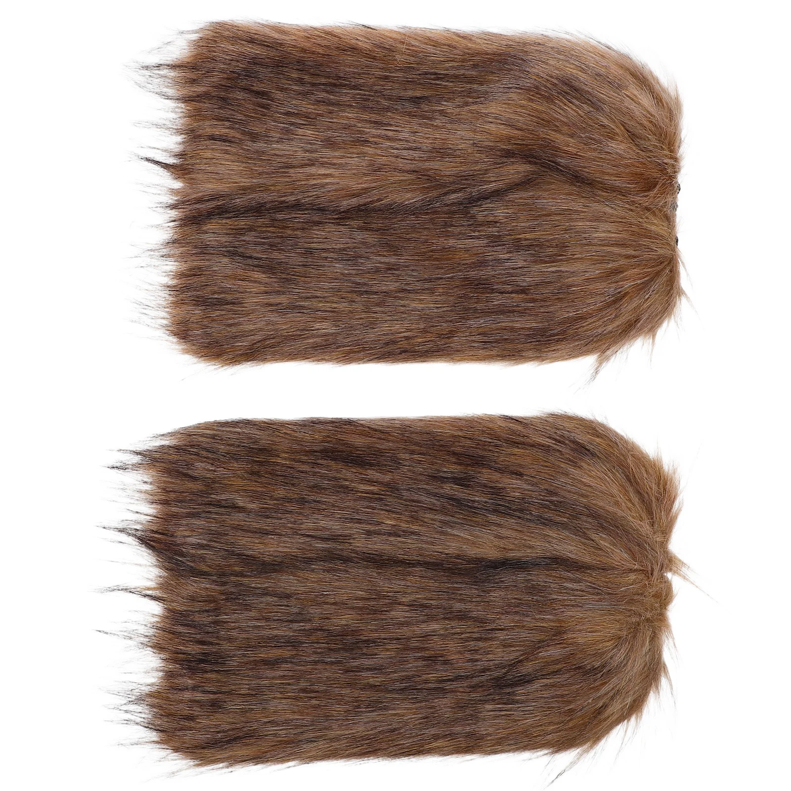 1 زوج الفايكنج فو تدفئة الساق القرون الوسطى التمهيد يغطي للنساء الرجال لينة فروي زي اكسسوارات مهرجان الشتاء هالوين