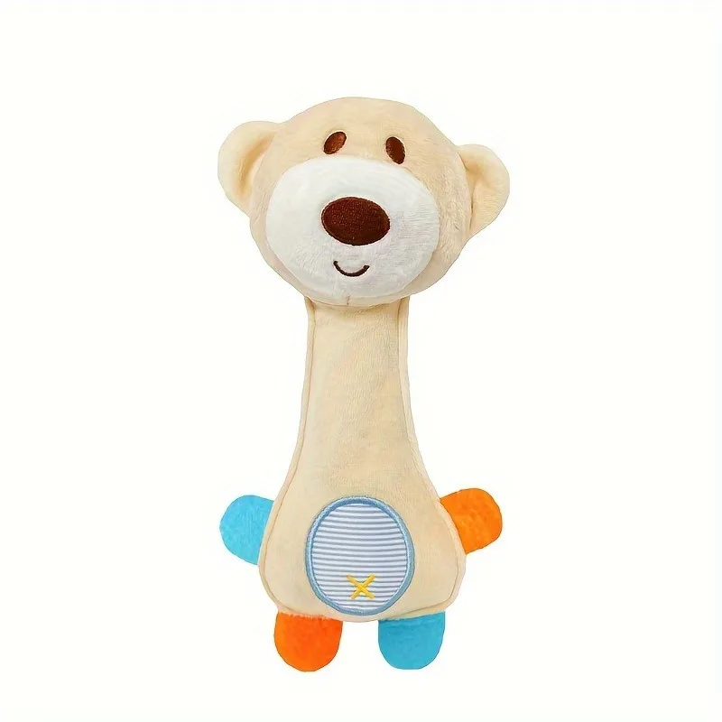 1Pcs bambole rilassanti per bambini, bastoncini educativi per agitare la peluche, campane per culla per neonati, campana per agitare i giocattoli per bambini, regalo di natale perfetto