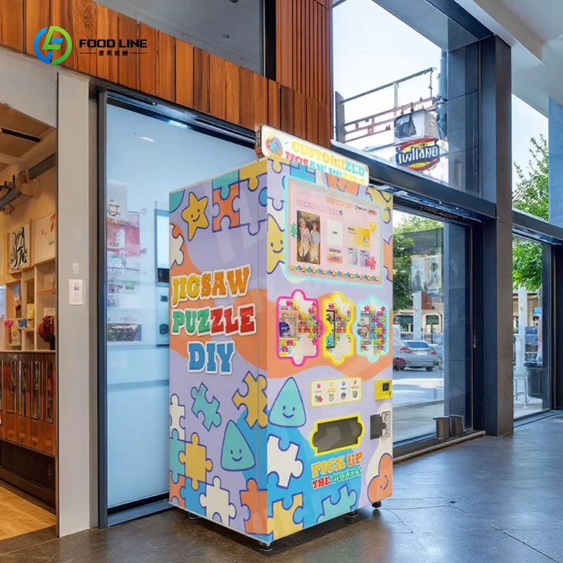 FL Wholesale Wider Matrix Factory Intelligent Automatic Vending Machine Jigsaw Puzzle Vending Machine Customized 2026 New