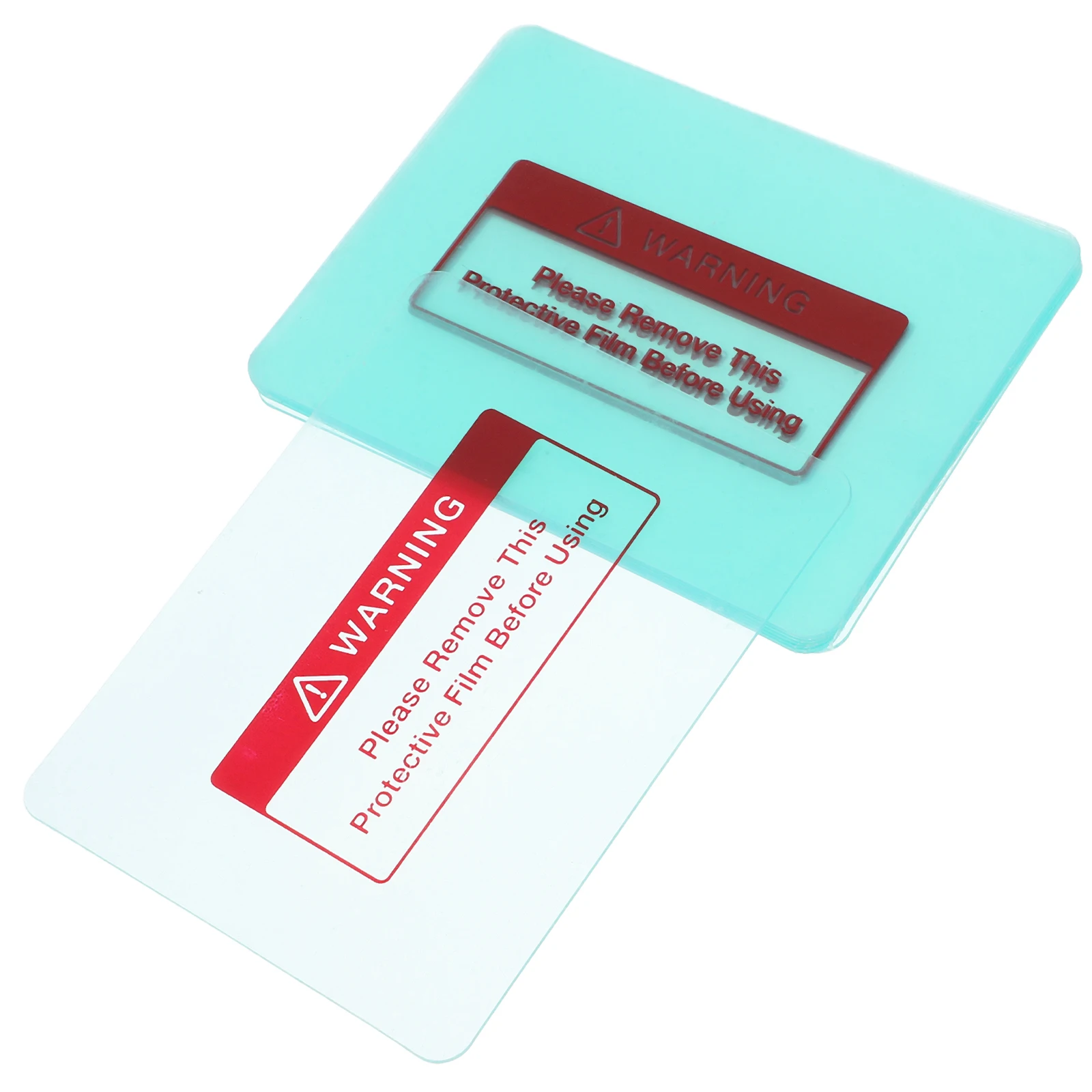 

10 Pcs Welding Mask Clear Protective Cover Glasses Lens Auto Darkening Shield Replacement