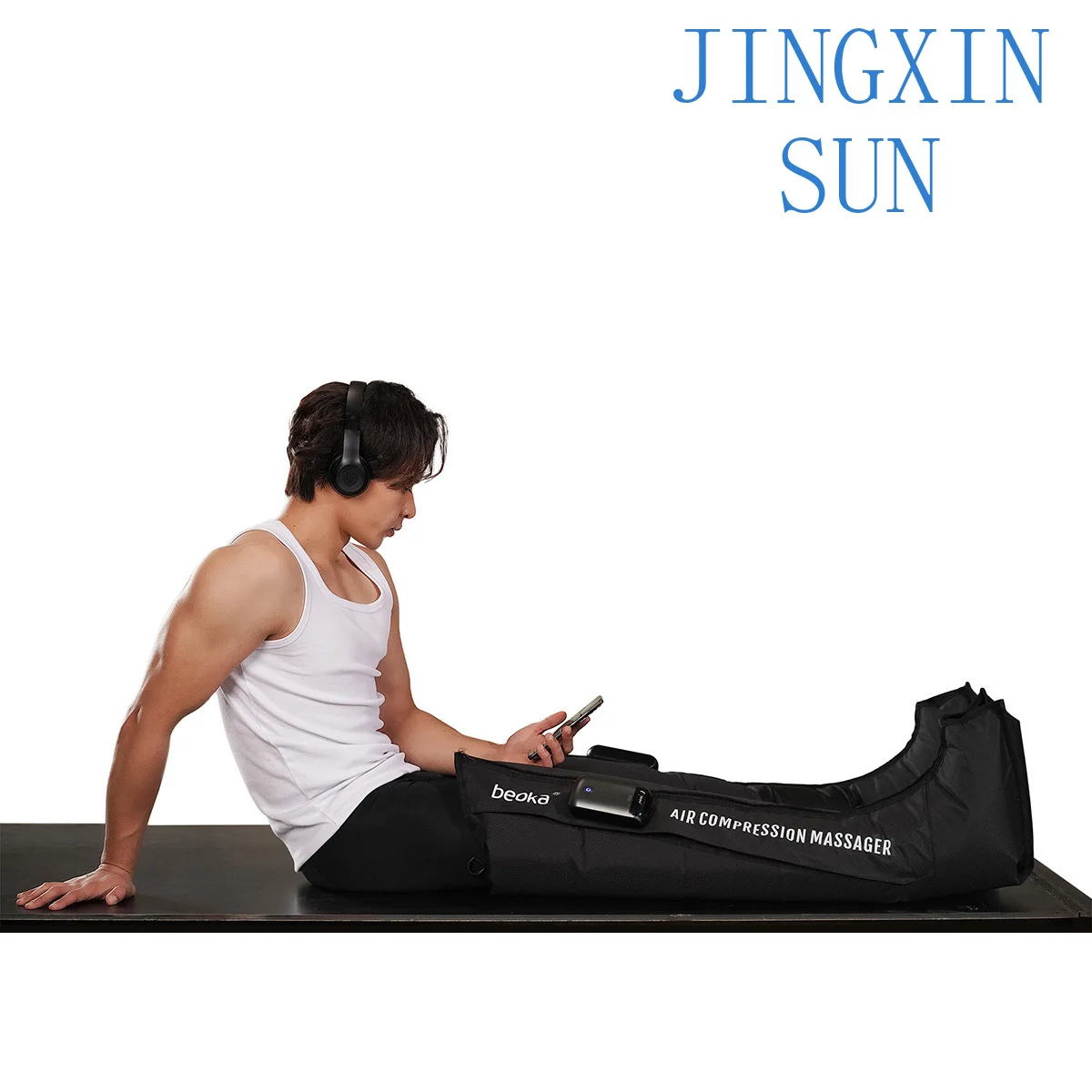 Beoka Air Compressor Massage Leg for Circulation and Relaxation Compression Boots for Legs Therapy Massager for Blood Flow