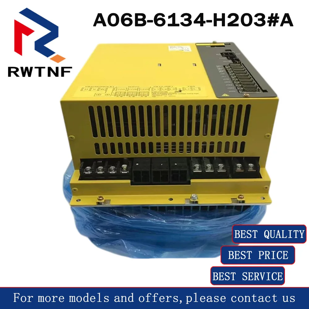 Brand New Genuine A06B-6134-H203#A FANUC CNC Servo drive amplifier,100% original warehouse stock