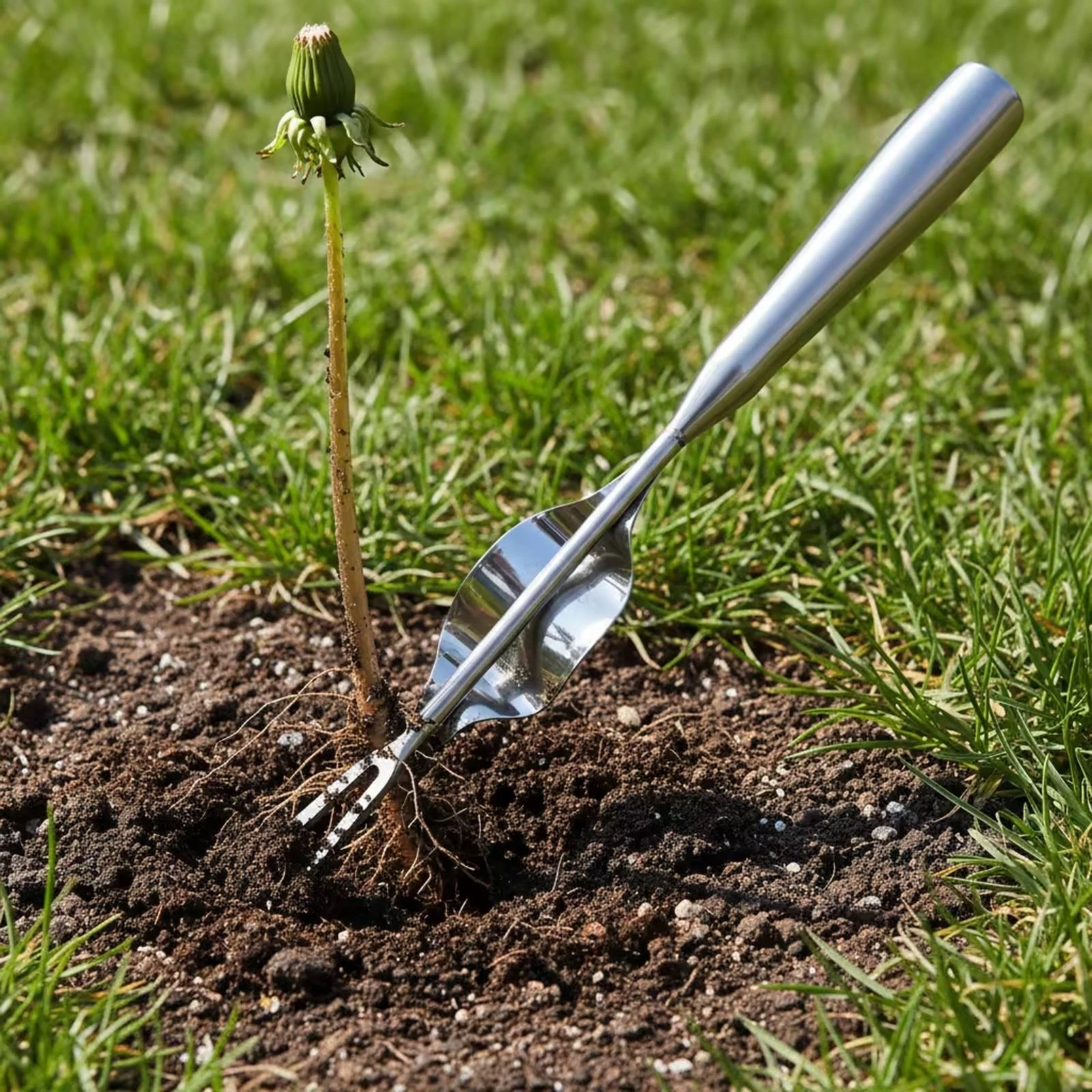 Weeding Tool Sturdy Hand Weeder Soil Loosener Sturdy Rust Proof for Gardeners, Flower Beds, Vegetable Patches