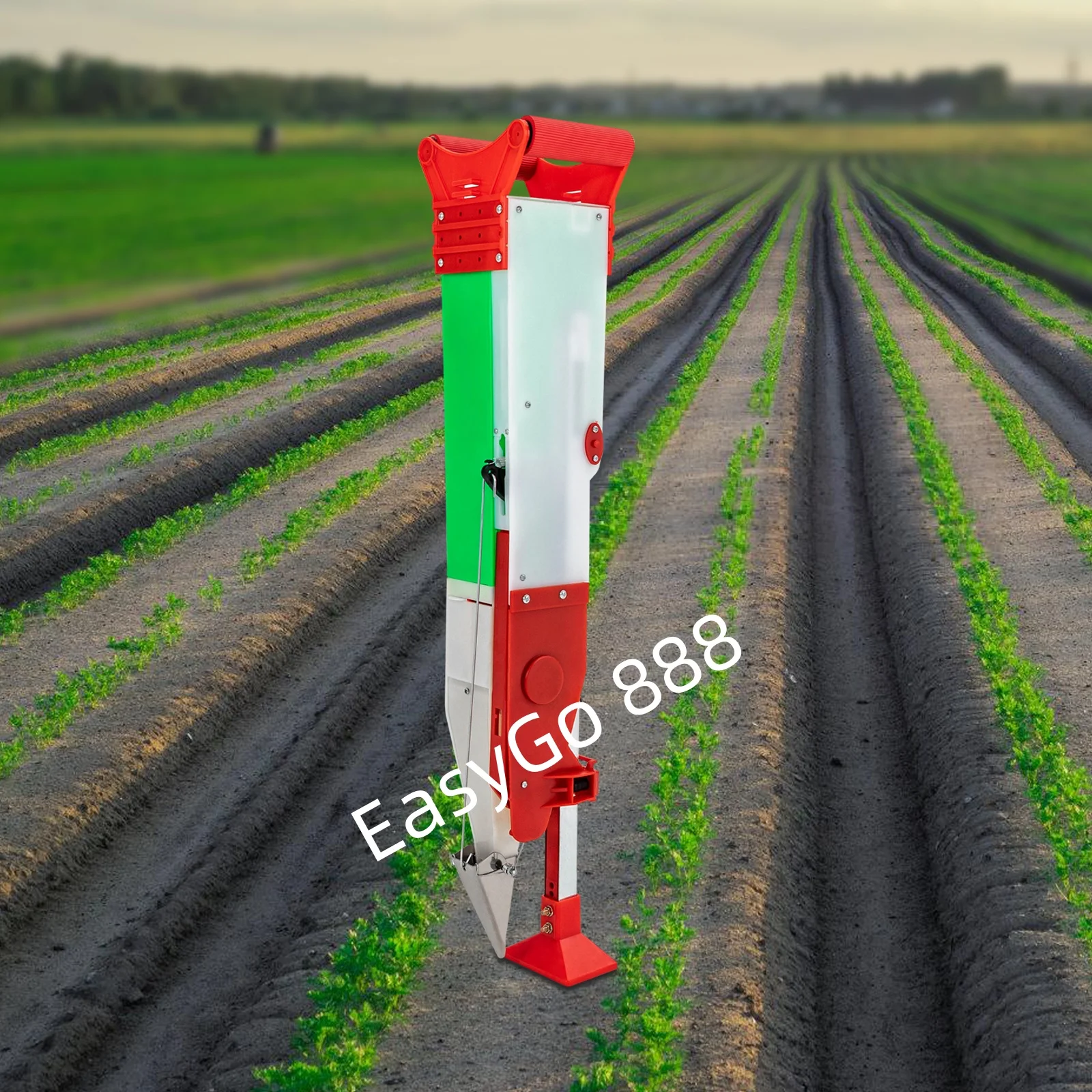 

Manual Hand-held Fertilizer adjustable Height Precision Seeding Adjustable Efficient Manual Vegetable Garden Planter Tool