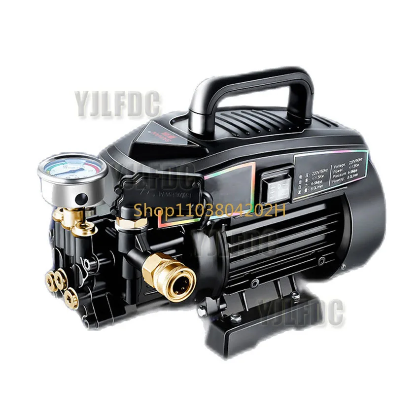 High Pressure Cleaner Portable Household Car Washing Pump 220V High Power Automatic Cleaning Car Washing Machine 2000W