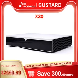 Gustard X30 Network Streaming Decoder R2R DAC ES9039SPRO x4 Full Balanced MQA FPGA OCXO 10M Clock DSP Digital DAC Power Preamp