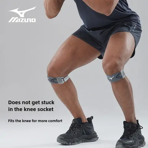 Mizuno Patellar Strap for Men and Women Running Badminton Tennis Basketball Professional Sports Protection Knee Tendon Protector