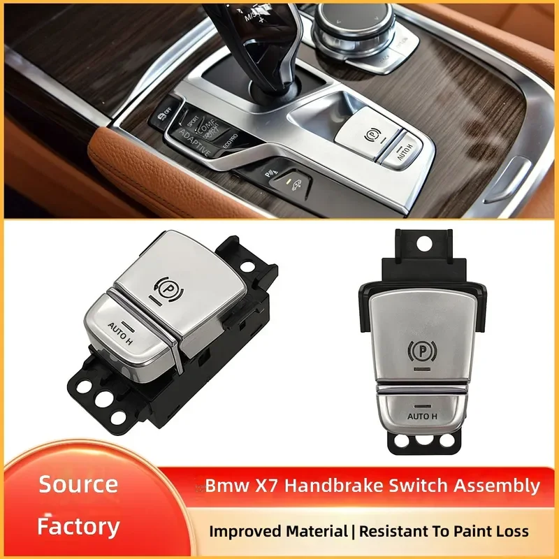 For BMW 7 Series G11 G12 Electronic Parking Brake Switch Assembly Handbrake Button 61316819981