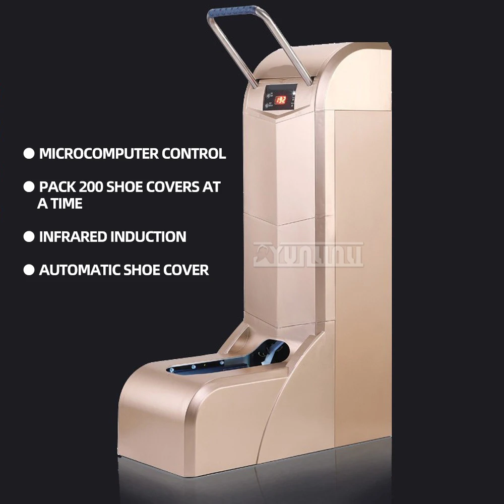 

Automatic Disposable Shoe Cover machine intelligent microcomputer Overshoes Dispenser for Home, Office, Supermarket, Factory