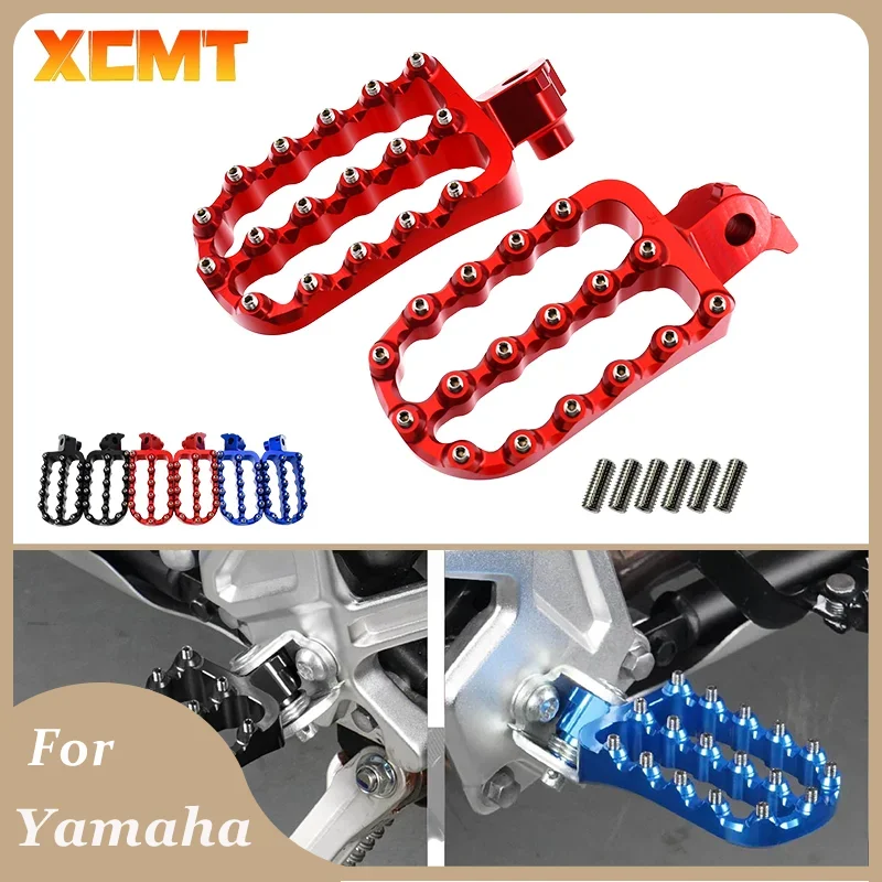 

For Yamaha Tenere 700 XTZ 700 2019-2024 Motorcycle Foot Pegs Foot Rest Footpegs Forged Wide T700 XTZ700 Tenere700 Rally Edition