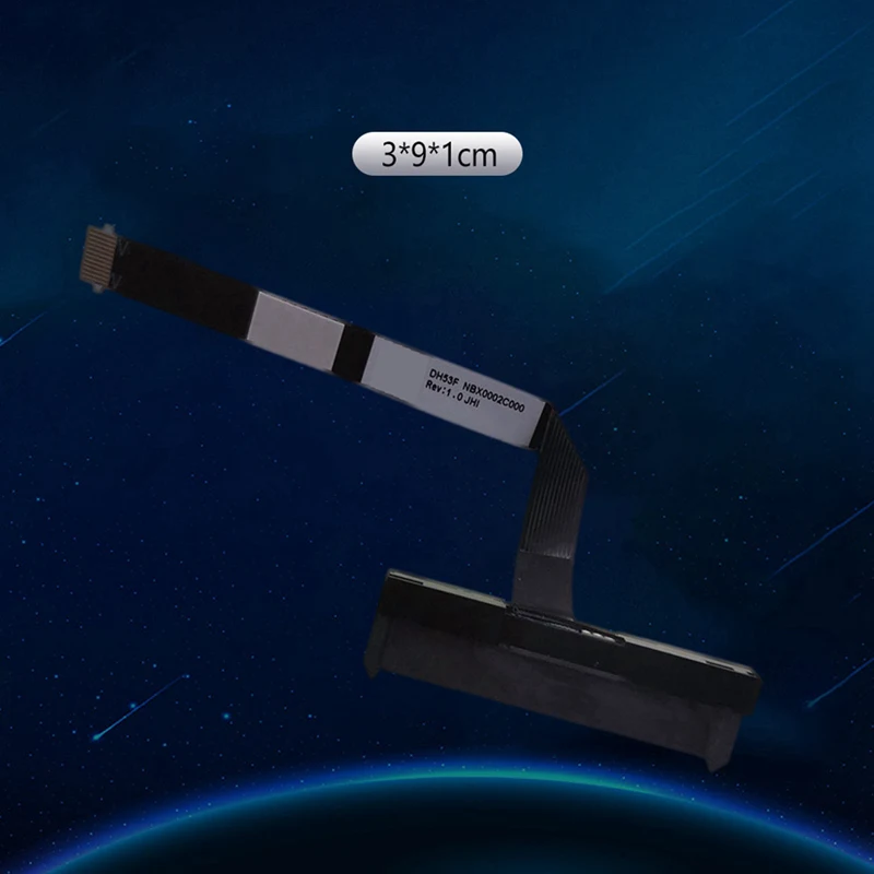 SSD SATA 하드 드라이브 케이블 HDD 커넥터, 에이서 아스파이어 AN715-51 AN515-54 AN515-53 DH53F NBX0002CN00, 9cm 및 12cm, 2 개