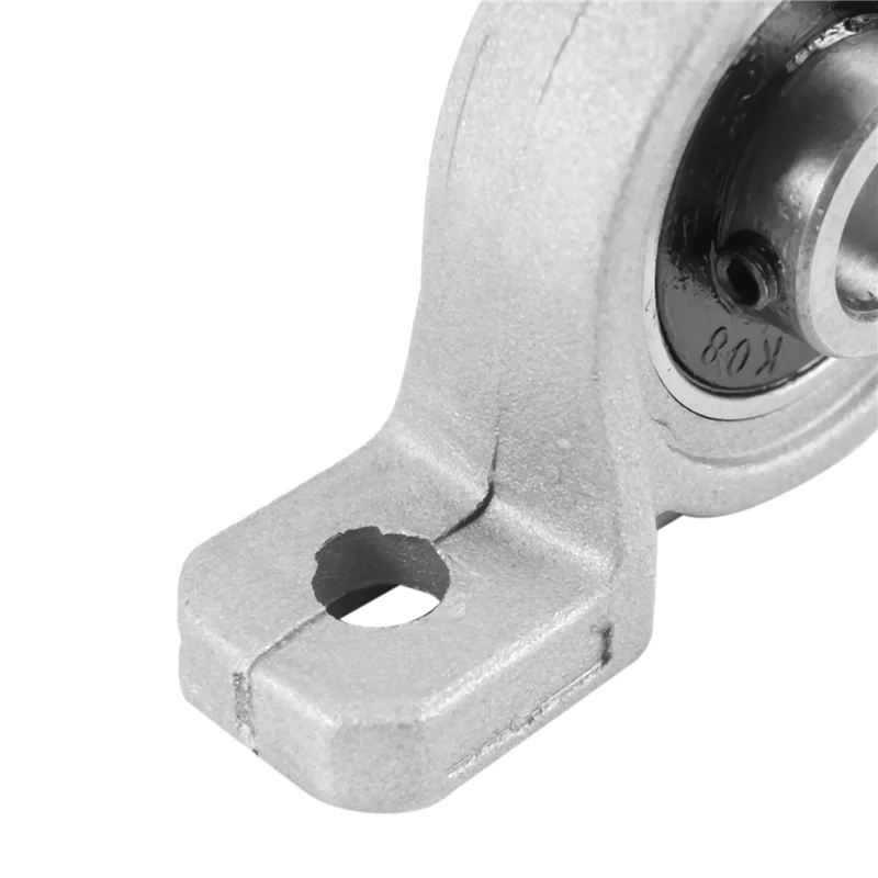 ABWZ-20Pcs KP08 Шарикоподшипник с опорным блоком (диаметр диаметра 8 мм) Опорный опорный подшипник из цинкового сплава