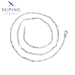 Xuping Jewelry Unique Shaped Platinum Plated Necklace for Woman Schoolgirl Birthday Christmas Party Classics Gifts X000694954