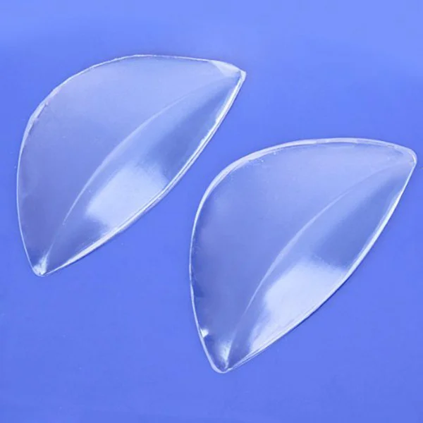 

Transparent Gel Arch Support Insoles 3.5X1.8 Inch For Flat Feet Adhesive Orthotics Pad Soft Cushion Foot Care Tool