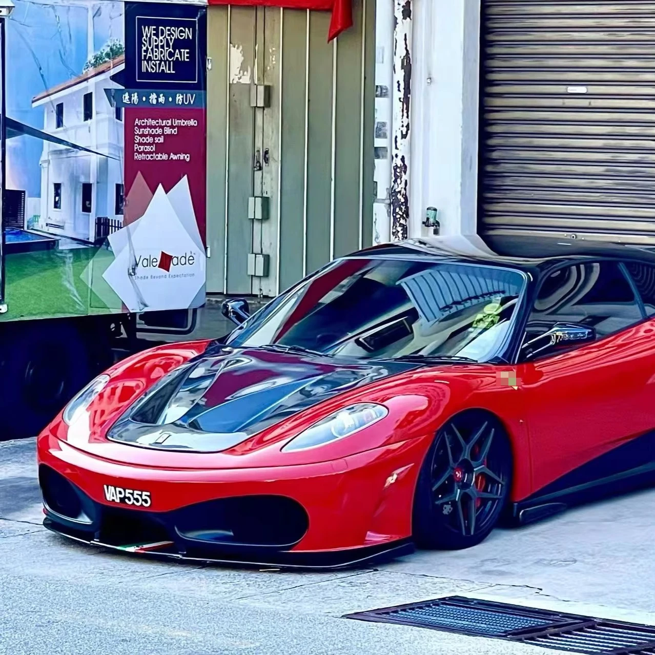 

Для Ferrar 430, капот F430, капот