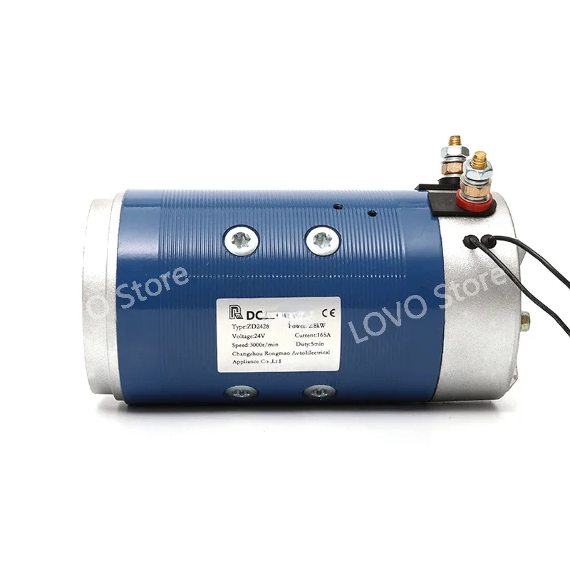 24v 2.8kw hydraulic pump dc motor