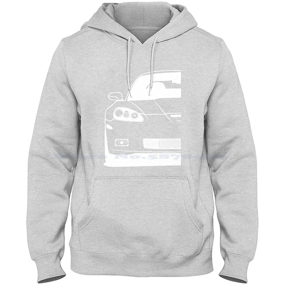 C6 Best Shirt Design 100% Cotton Hoodie Car World American Muscle C6