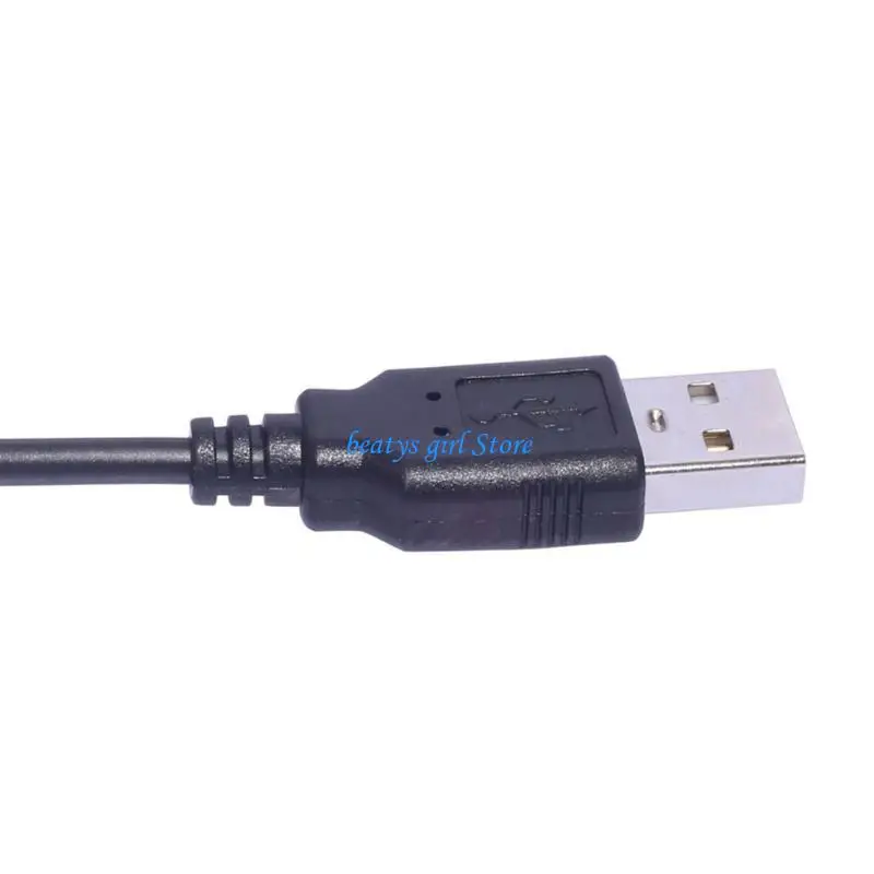 C7AB Versatile USB Extension Cable USB A to A Male to Male Cable Extender Cord 5V3A Power Cable Only for Chargings 100cm