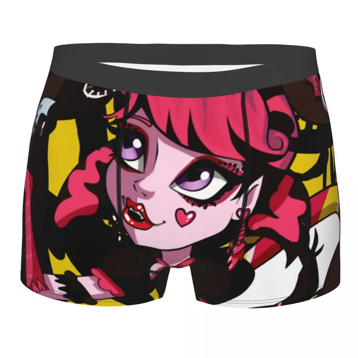 

Трусы Monster High Doll Draculaura Sweeties, мужские трусы, мужское нижнее белье, удобные шорты, боксеры, трусы