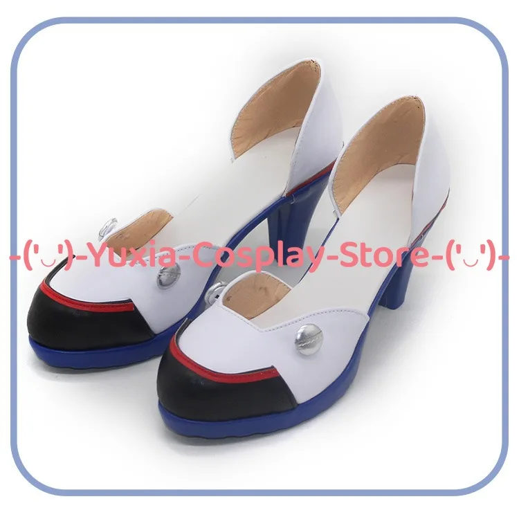 Yuxiacosplay! Girls Frontline Klukai Cosplay Shoes Anime Game Character Prop PU Leather Boots Halloween Carnival Party Costume