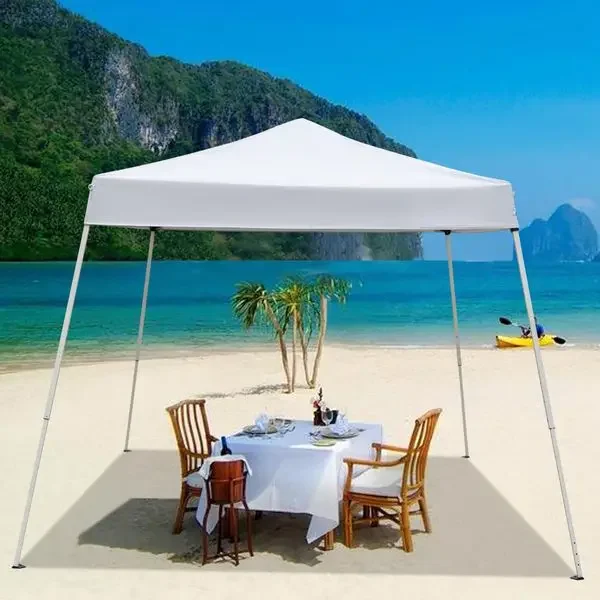 

3 x 3M Portable Home Use Waterproof Folding Tent White YJ