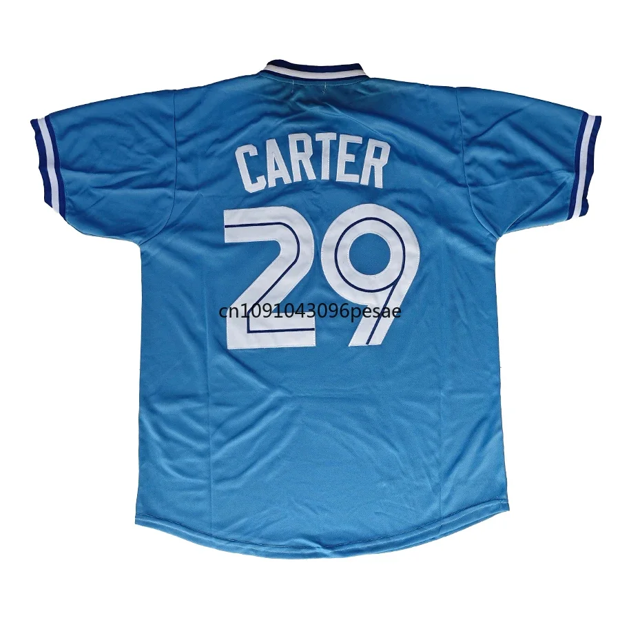 Joe Carter Jersey 29 Canada Toronto Retro Baseball Jerseys 19 Paul Molitor Baseball Jersey All Stitched Us Mens Size M-XXXL