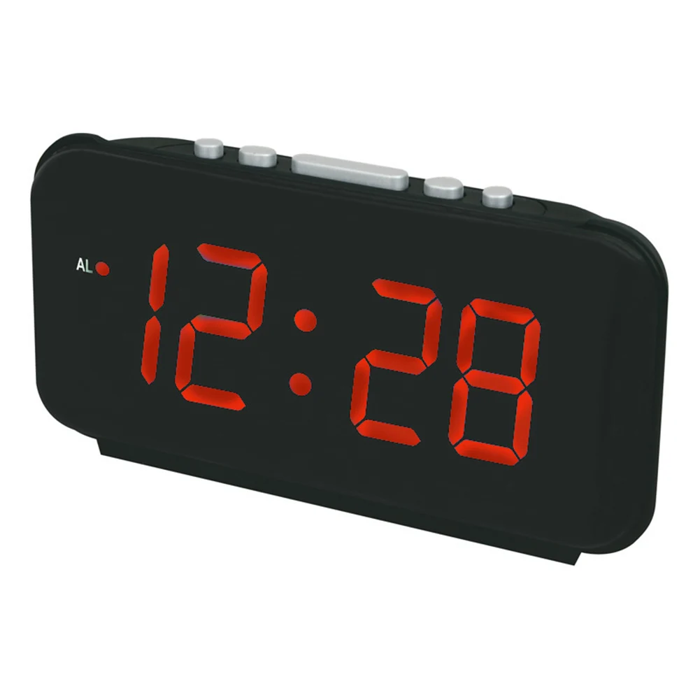 Compact Design Creative Alarm Clock Adjustable Alarm Function Clear Visibility Display Desk Or Bedside Table Use For Home Decor