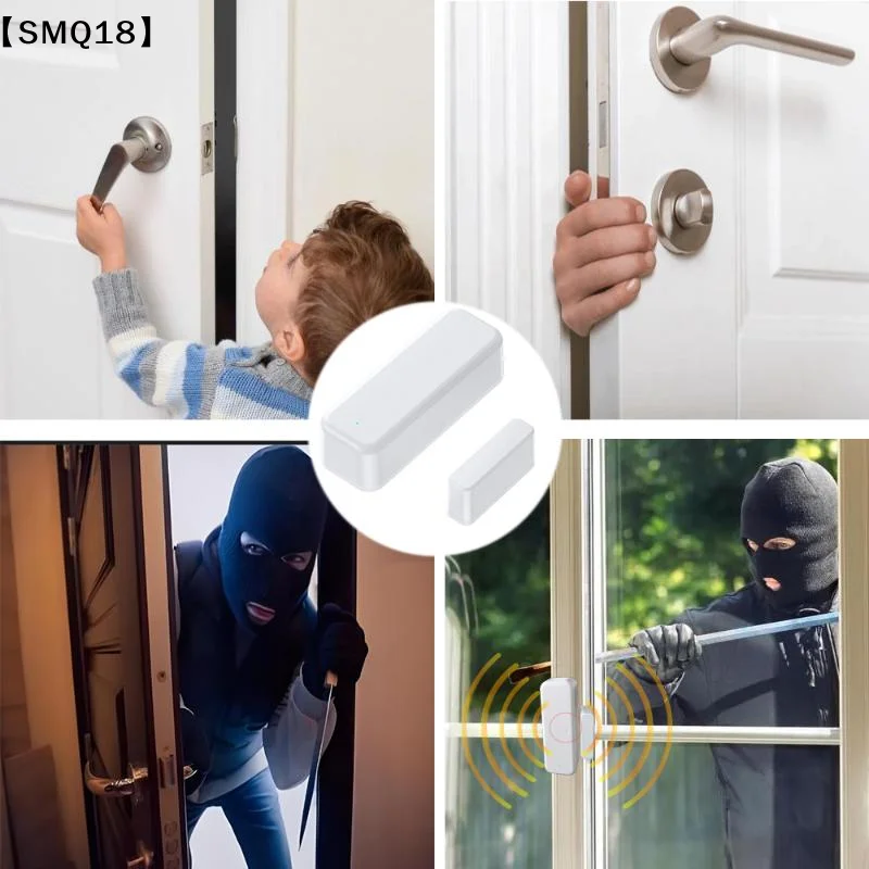 1 Set Home Security Burglar Sensor Support Smart Door Window Sensor Open/Closed Detector App Remote Monitor Home Assistant【SMQ】